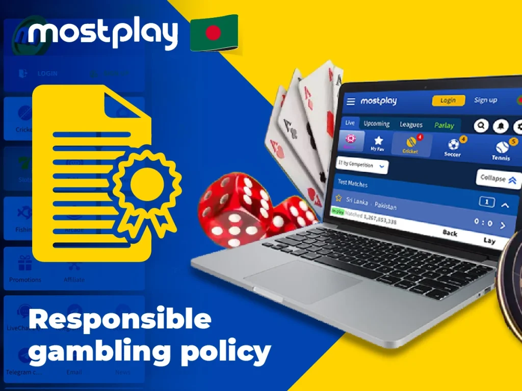 Responsible gambling policy